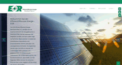 Desktop Screenshot of eor.de